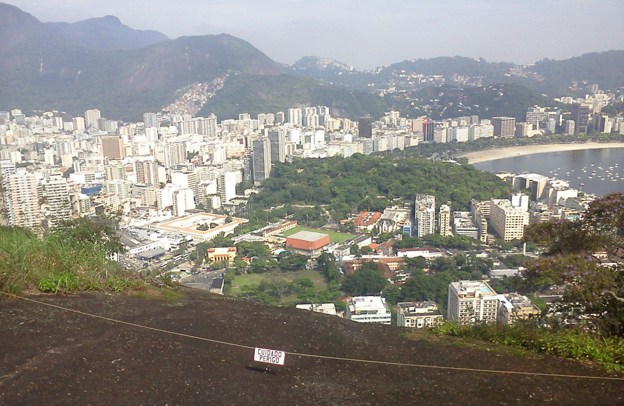 Sede e campo do GLORIOSO e Morro do Pasmado