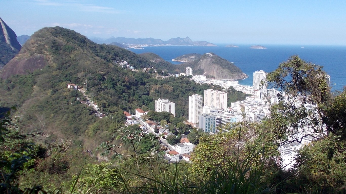 Morro da Babilônia e Vila Militar de Copacabana
