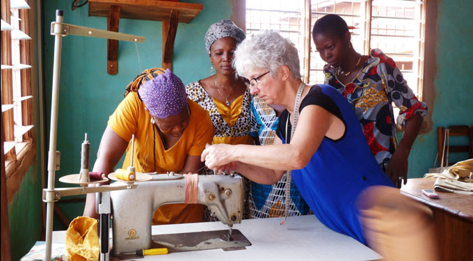 Formation couture à Lissézoun