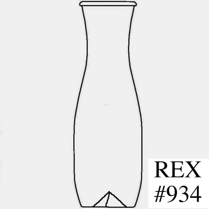 REX Pyramidenflasche 1L
