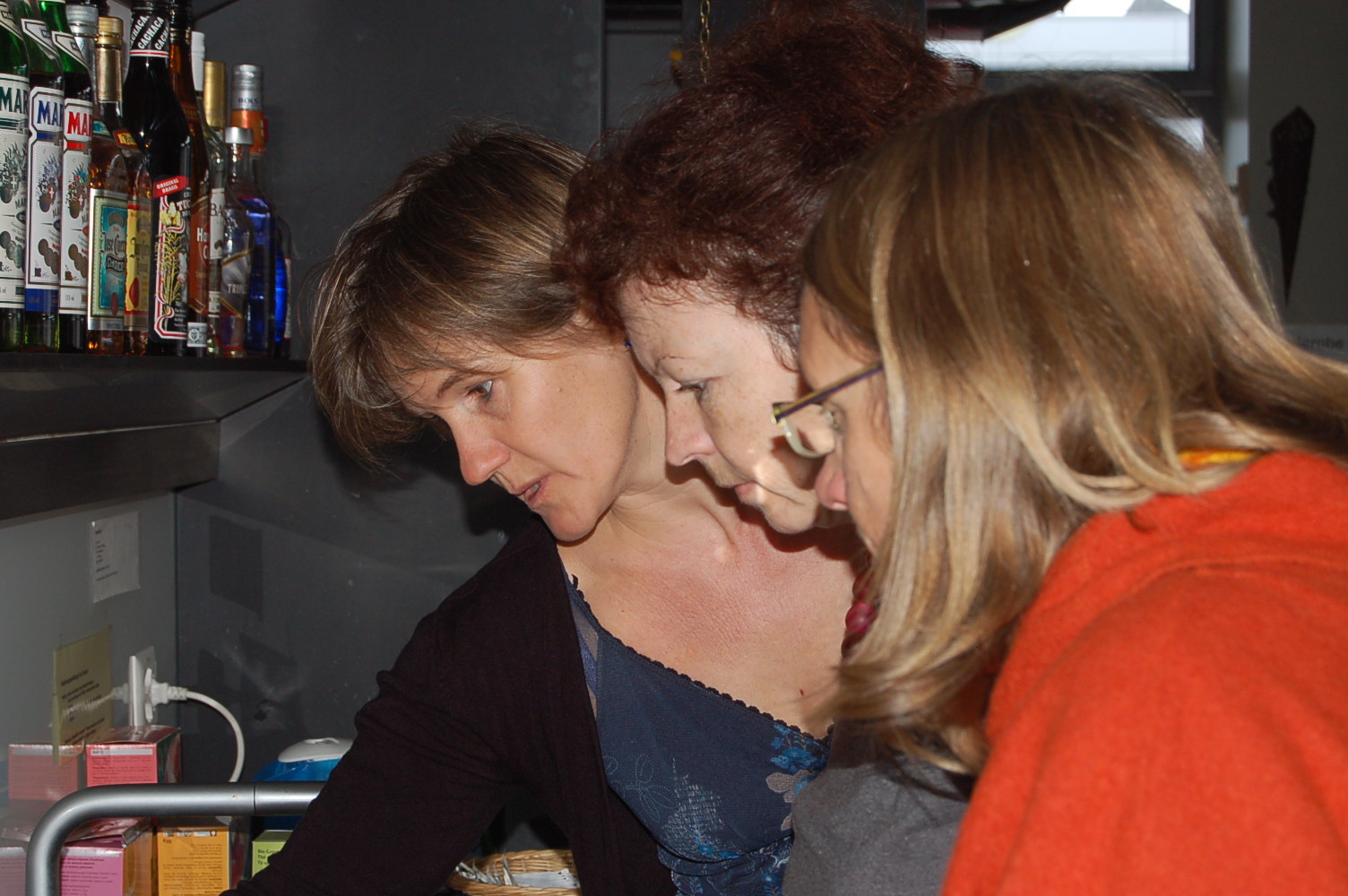 Janine, Claudia und Heidi