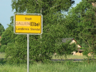 Stadt Sandau wurde Gallien