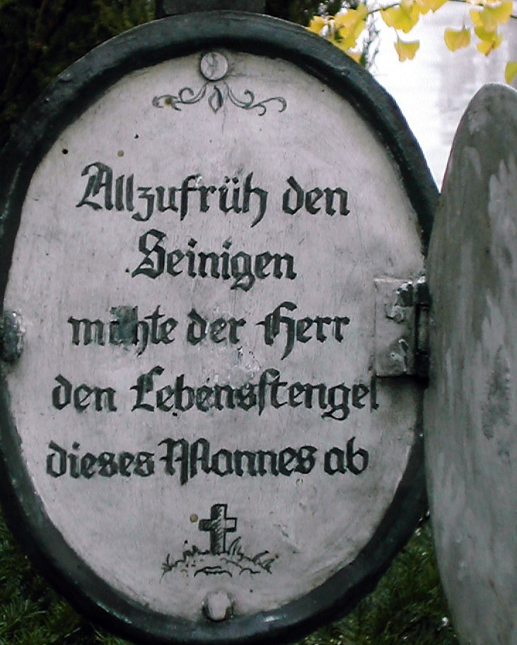Lustiger Friedhof Kramsach