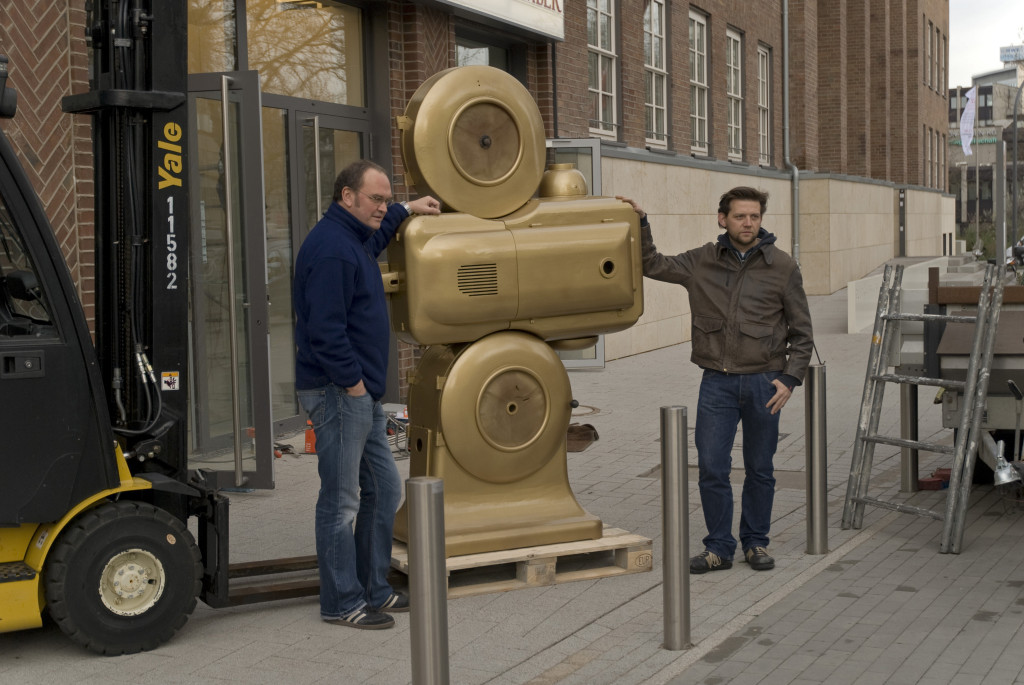 Bernhard Wilmer und Raoul Hüster, Dezember 2009