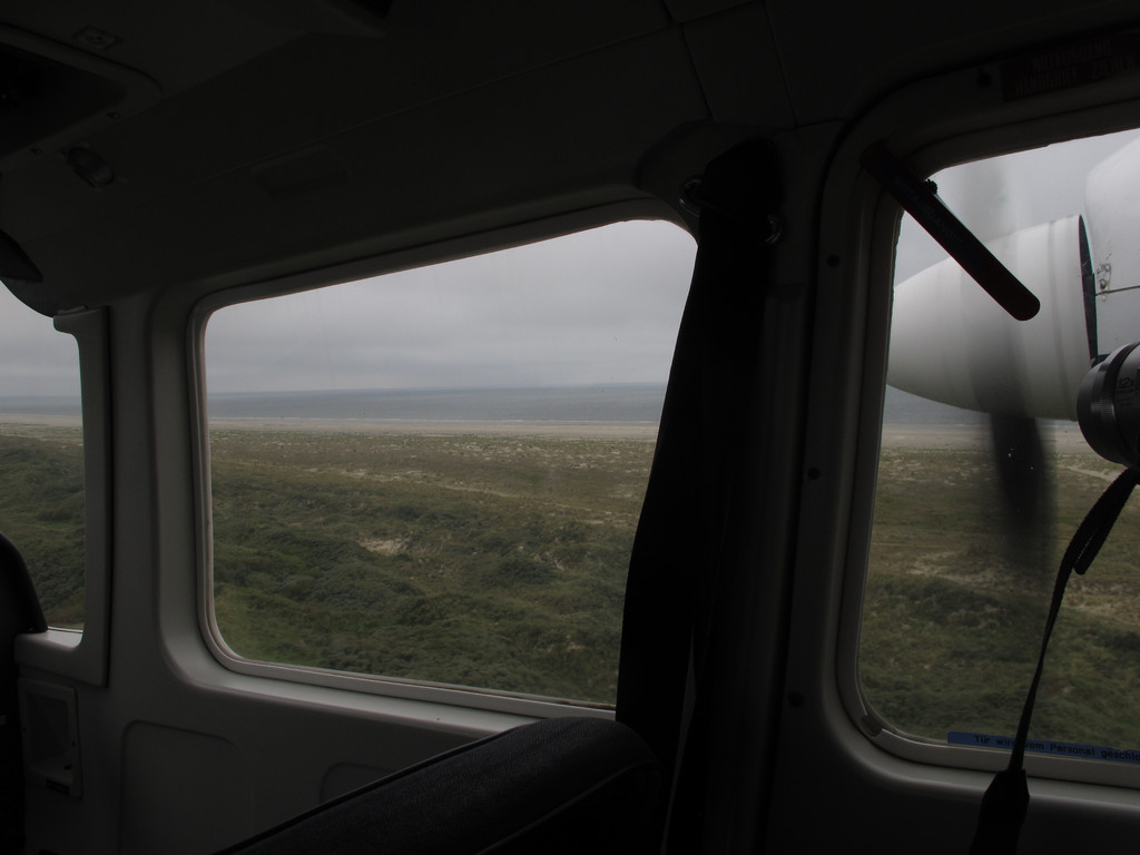 Landeanflug auf Juist