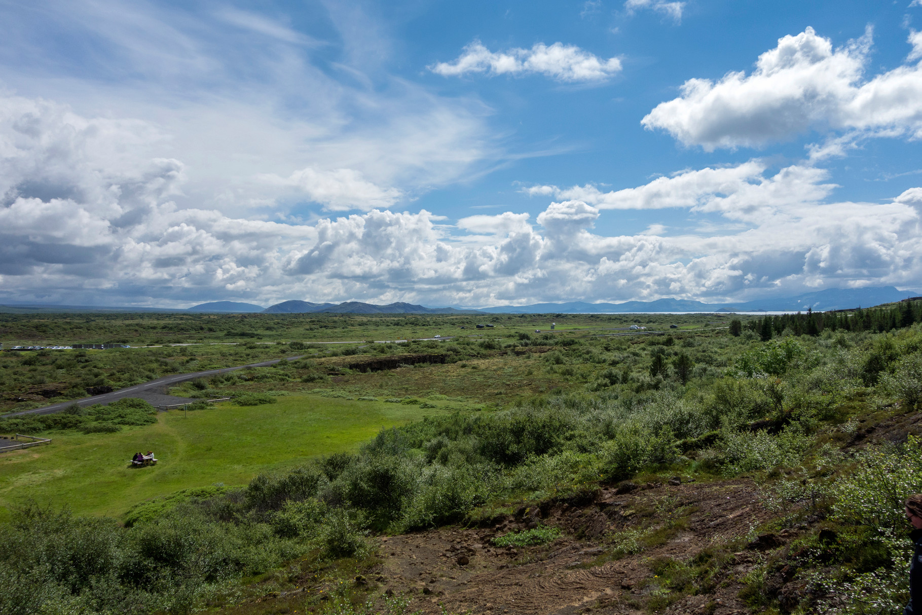 Blick in den Þingvellir-Nationalpark