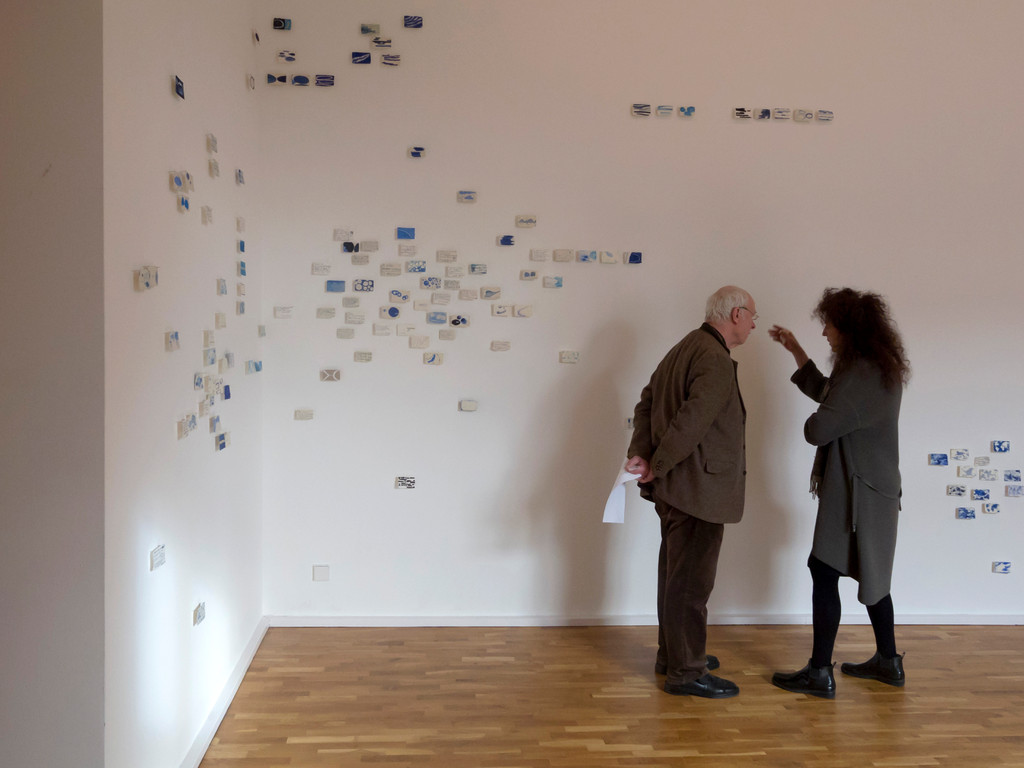 Nanne Meyer, Wolken, Blick in den Ausstellungsraum