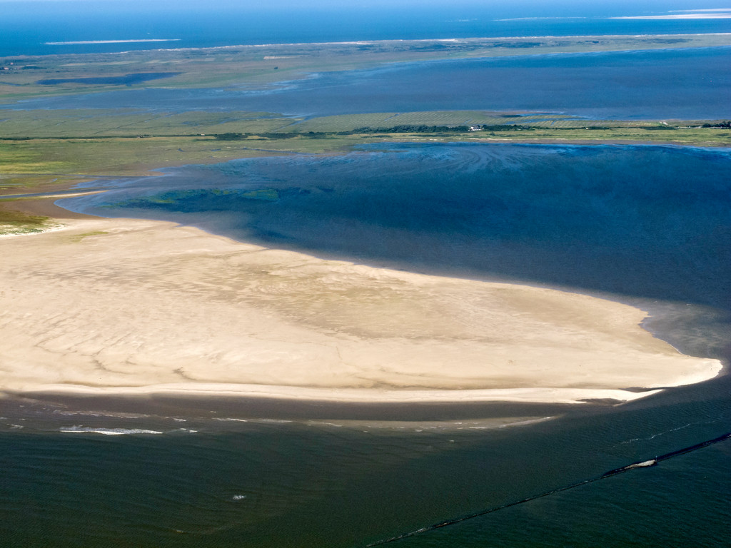 Rundflug über die Insel