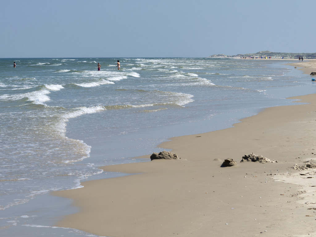 Badestrand abseits der Promenade