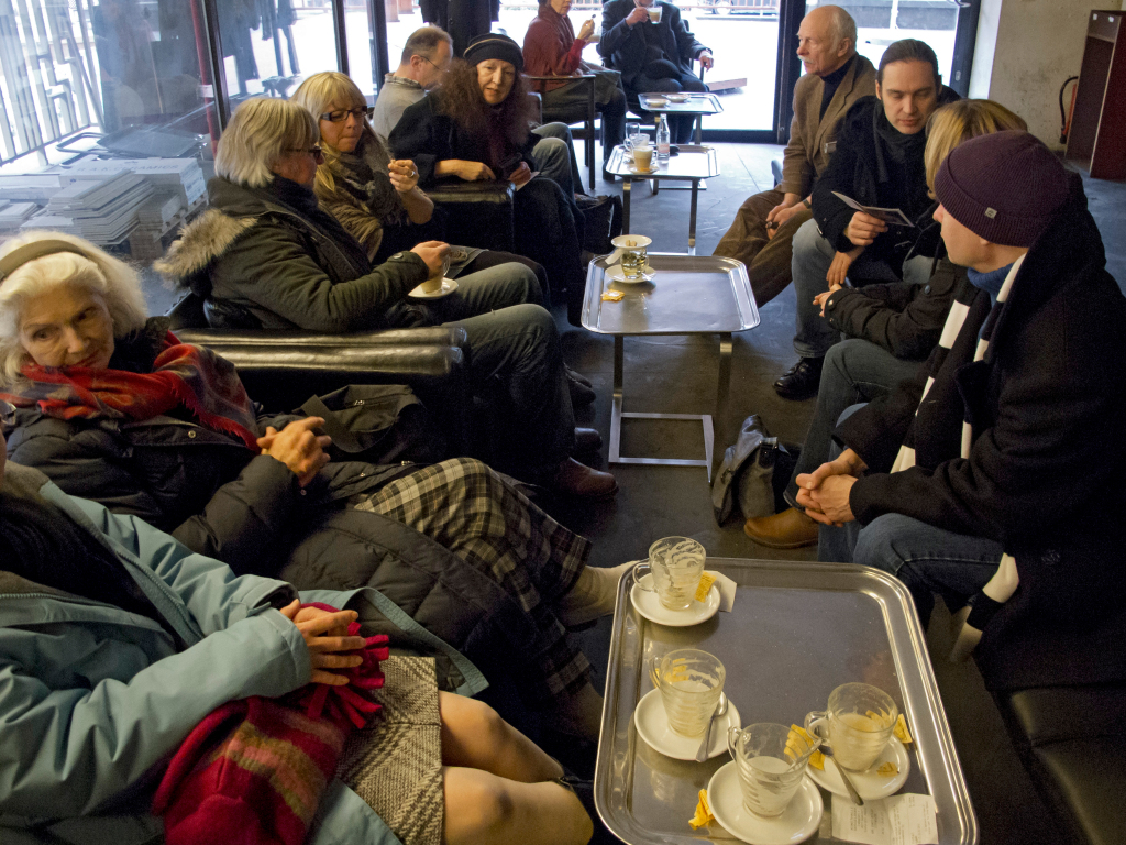 Kaffee in der Museums-Bar