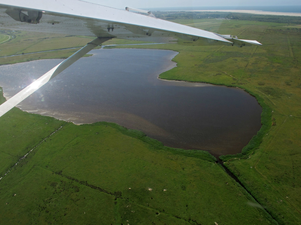 Rundflug über die Insel