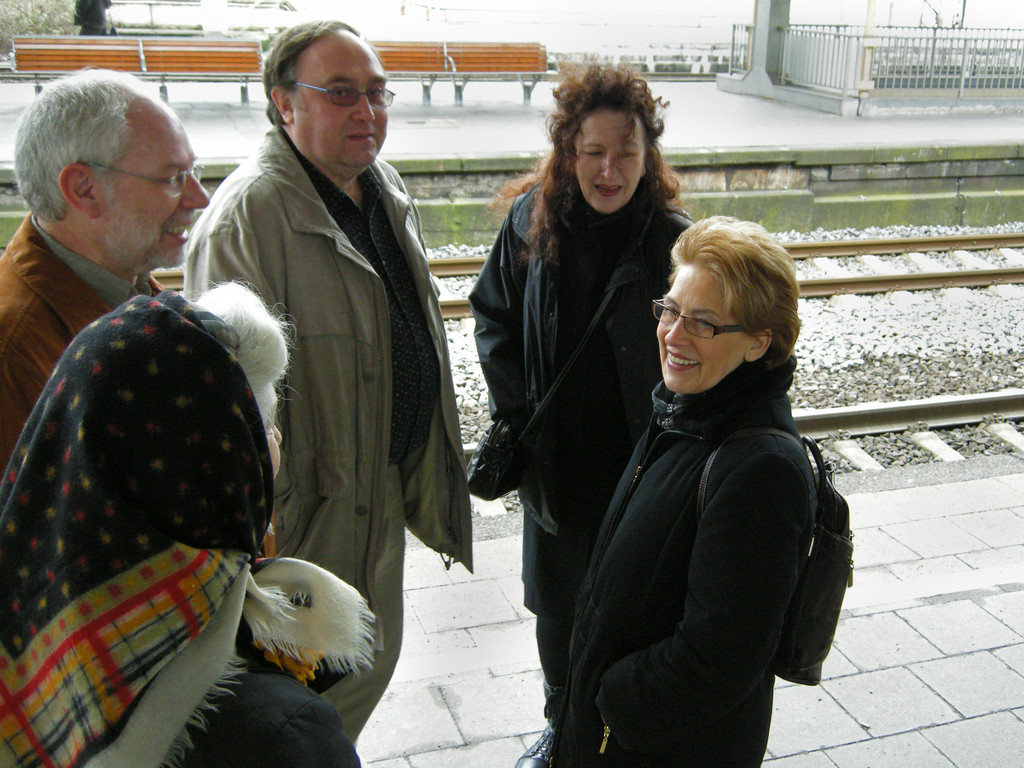 Treffen der Bahnfahrer am Hauptbahnhof Essen