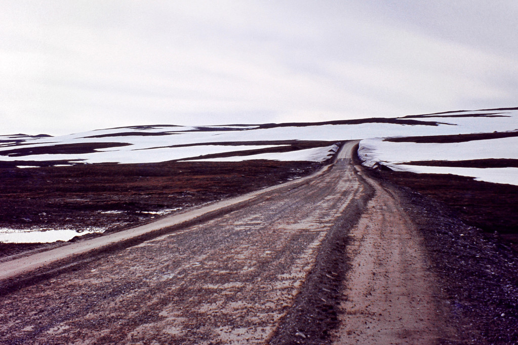Straße zum Nordkap