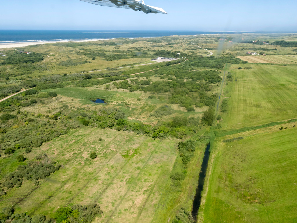 Rundflug über die Insel