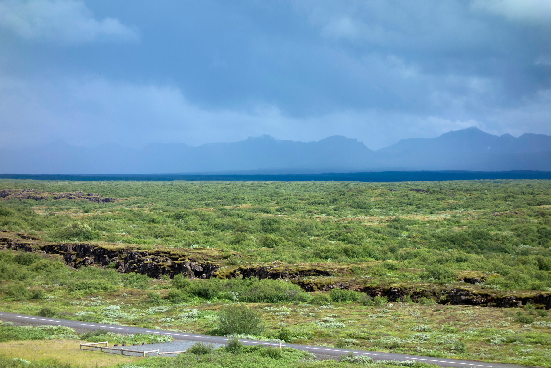 Blick in den Þingvellir-Nationalpark