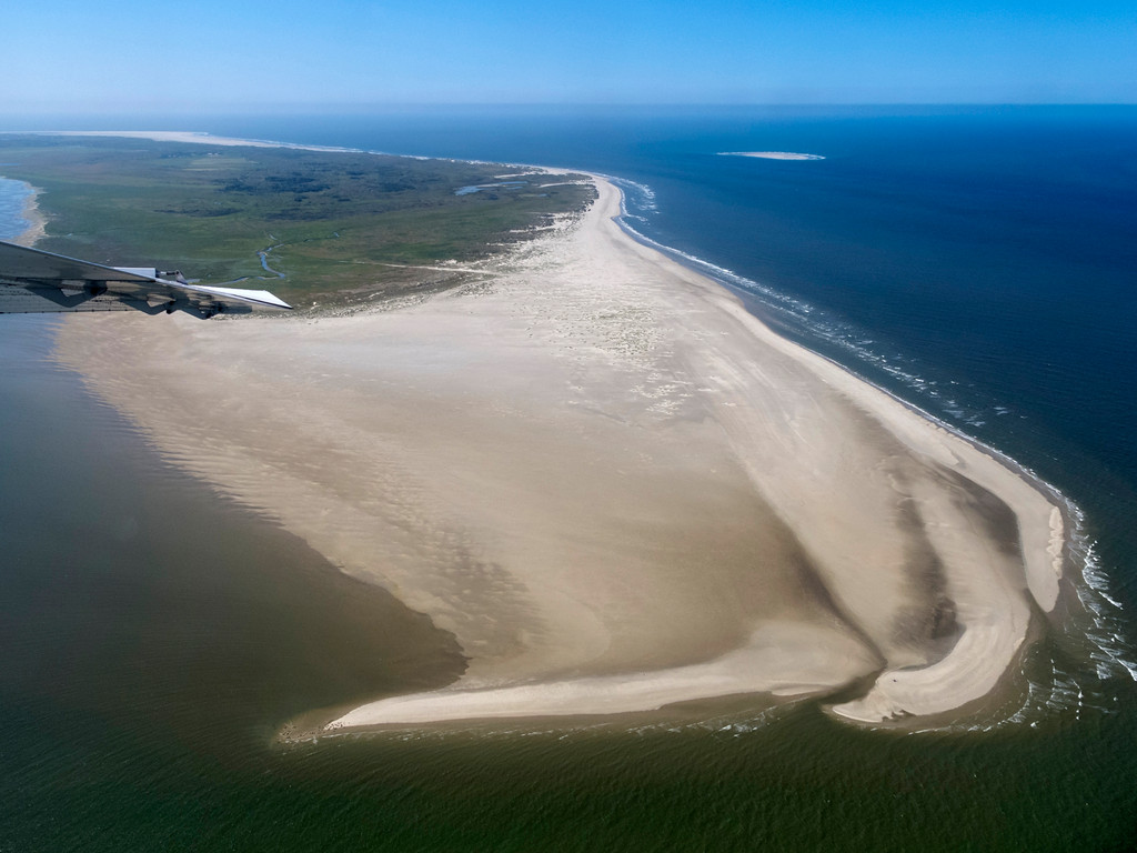 Rundflug über die Insel