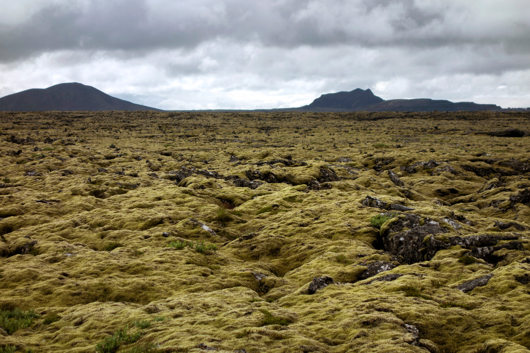 Landschaft auf der Halbinsel Reykjanes