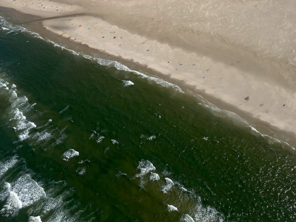 Rundflug über die Insel