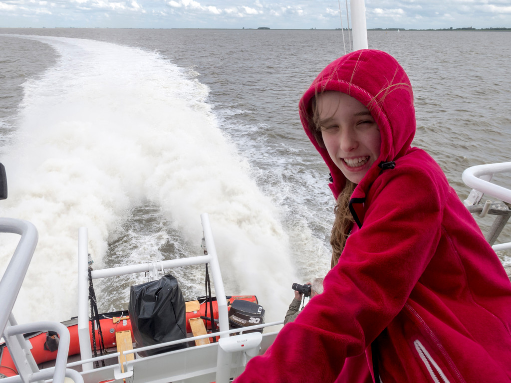 Fahrt mit dem Katamaran von Emden nach Borkum