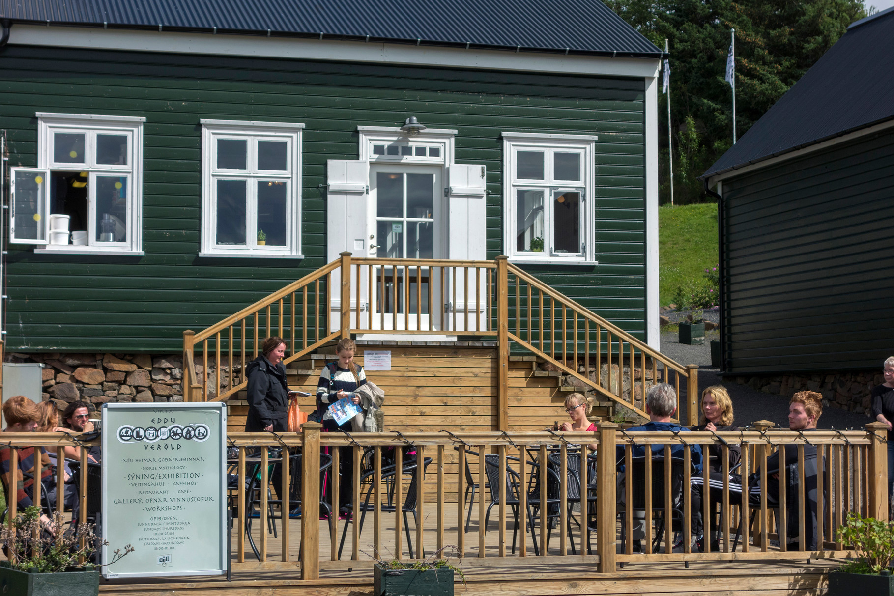 Café in Borganes