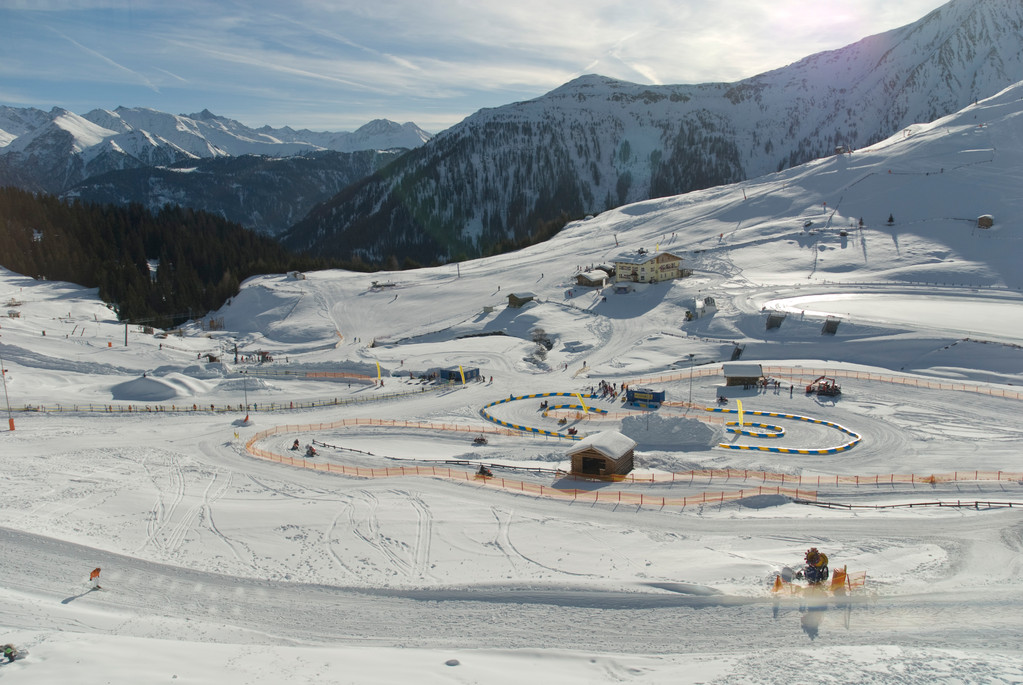 Skigebiet bei Serfaus