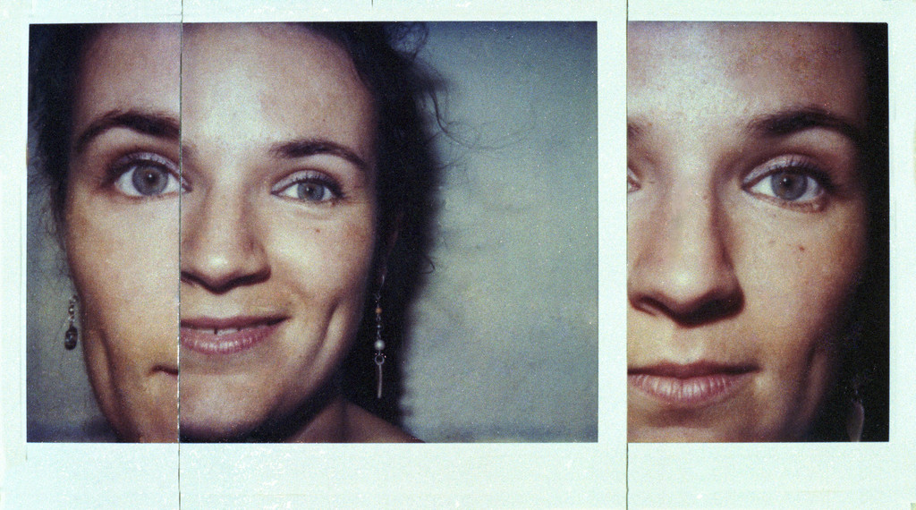 Polaroidcollage Beate, 1987