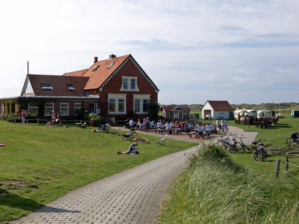 Gasthaus Domäne Bill im Westen der Insel