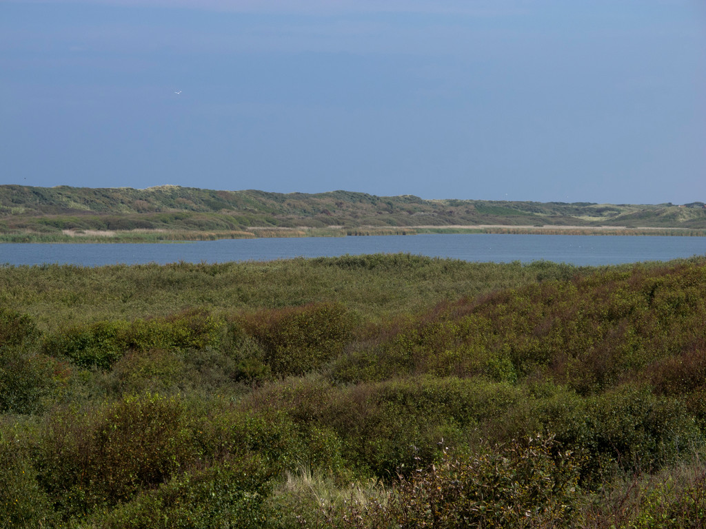 Der Hammersee, ein Süßwassersee auf der Insel