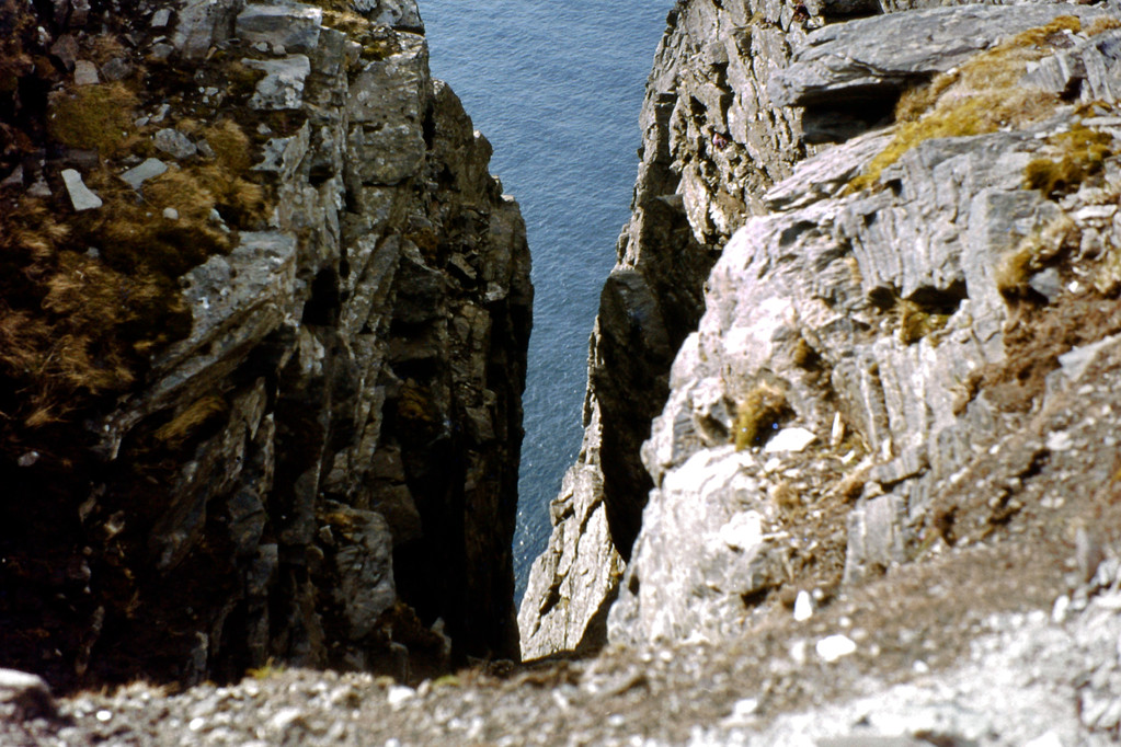 Felsen am Nordkap