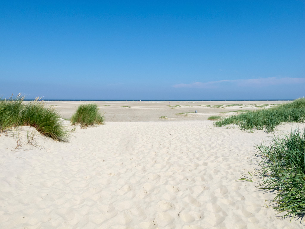 Badestrand abseits der Promenade