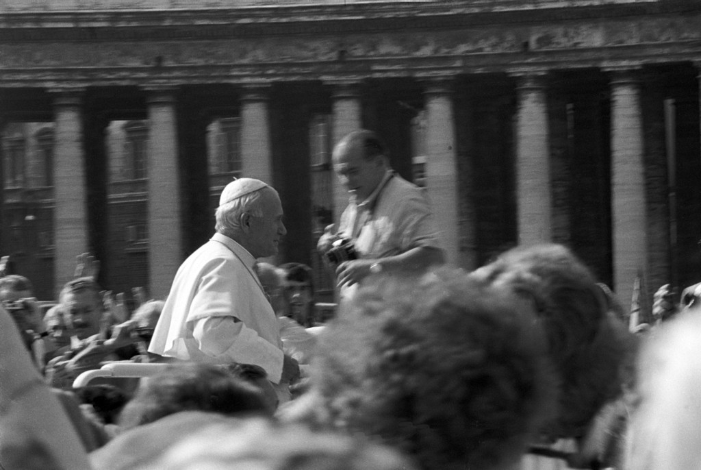 Papst Johannes Paul II, Petersplatz