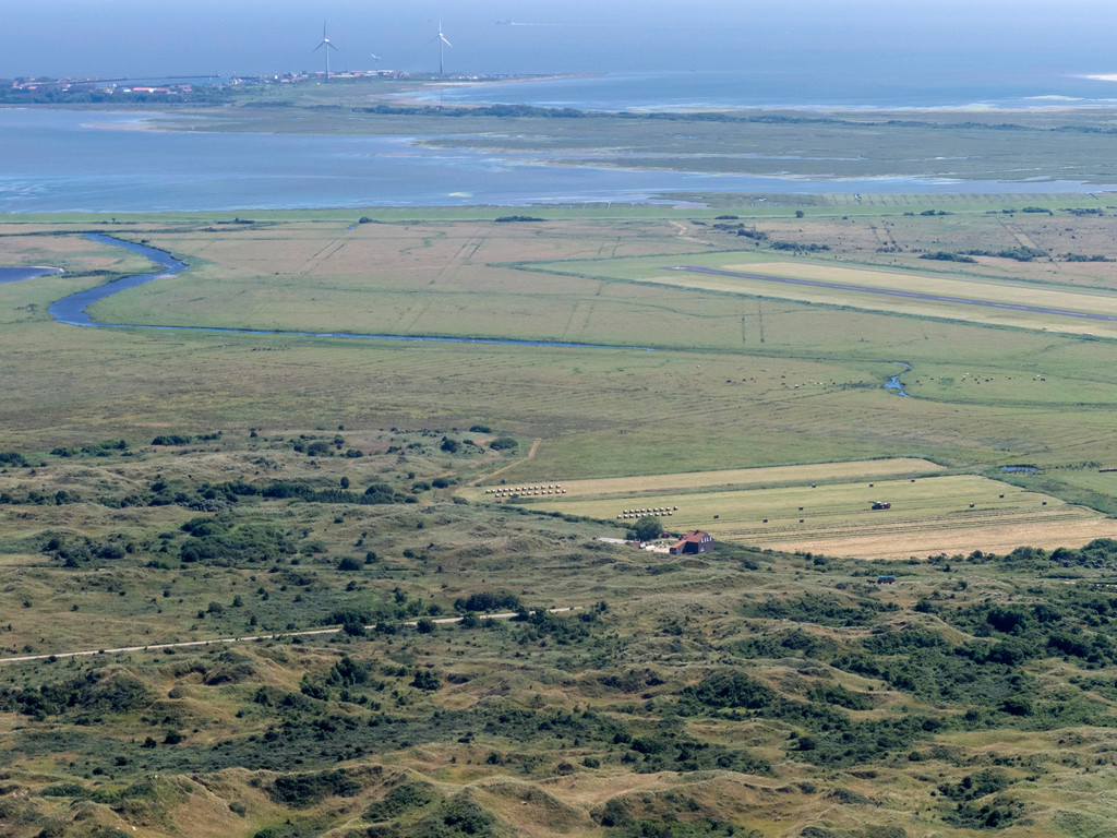 Rundflug über die Insel