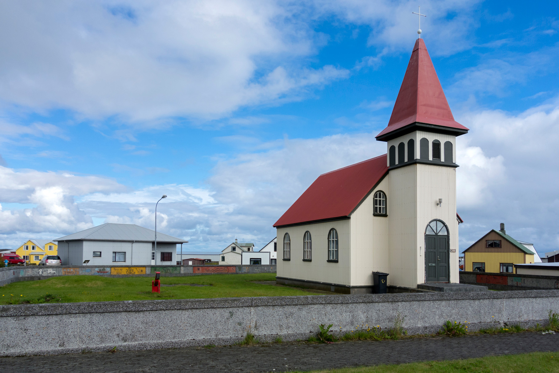 die Kirche von Grindavik