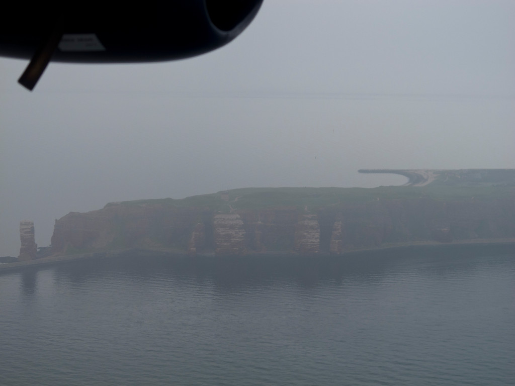 Helgoland vom Flugzeug