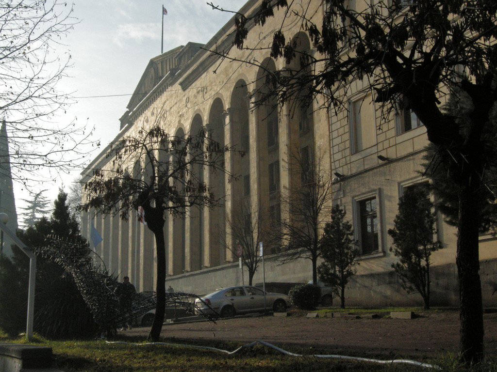 Parlamentsgebäude am Rustaveli Boulevard