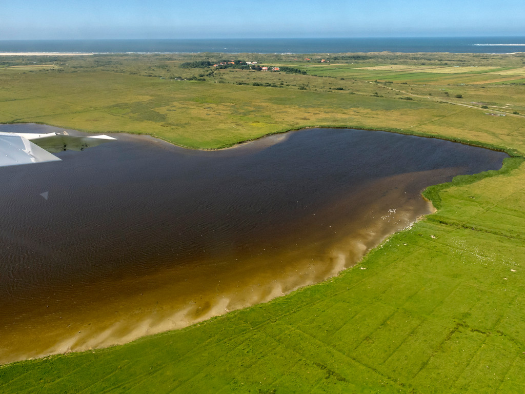 Rundflug über die Insel