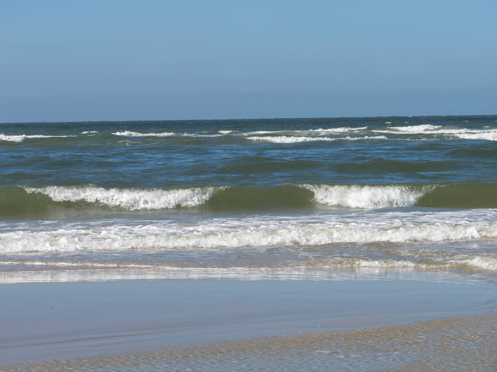 Strand abseits der Promenade