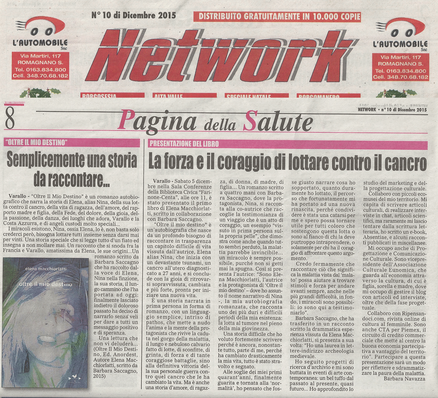 Network, 10 dicembre 2015