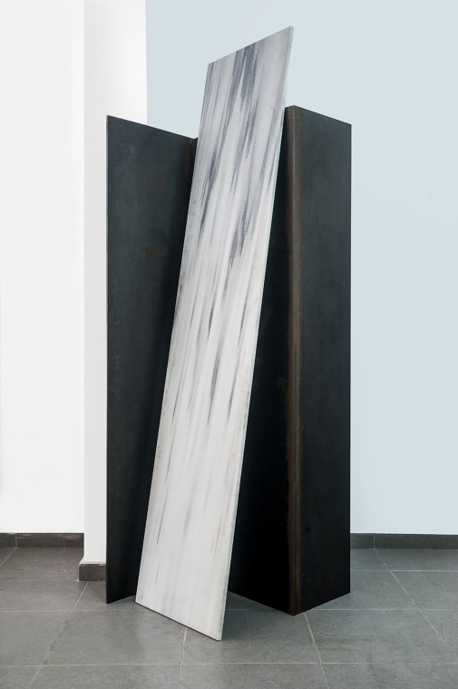 2012, marble and steel 