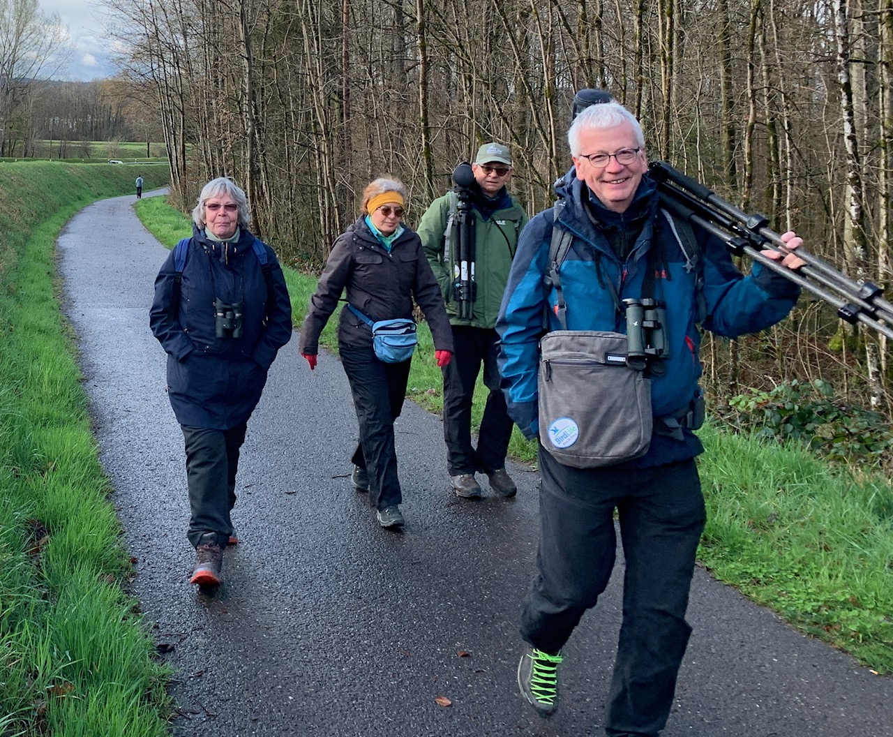 Da lachen unsere Birdwatcher noch....