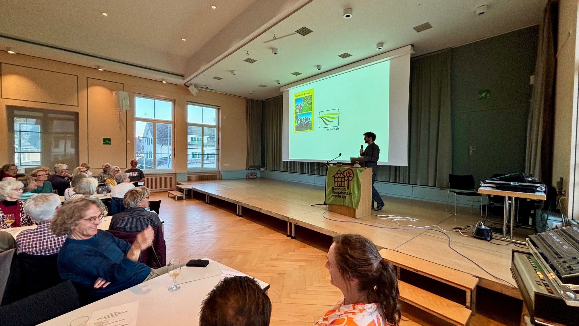 Jonas Landolt, Vortrag: Biodiversität im Siedlungsraum