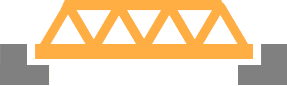 トラス橋_イラスト