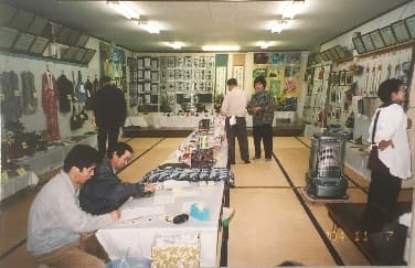 賑わう文化祭の様子