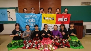 長徳寺・慶寿庵　手芸の会　藤の花　つるし飾り