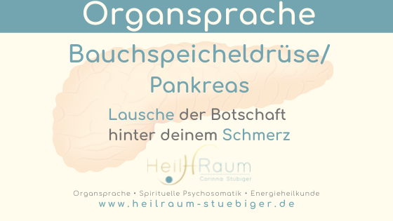 Organsprache Bauchspeicheldrüse / Pankreas