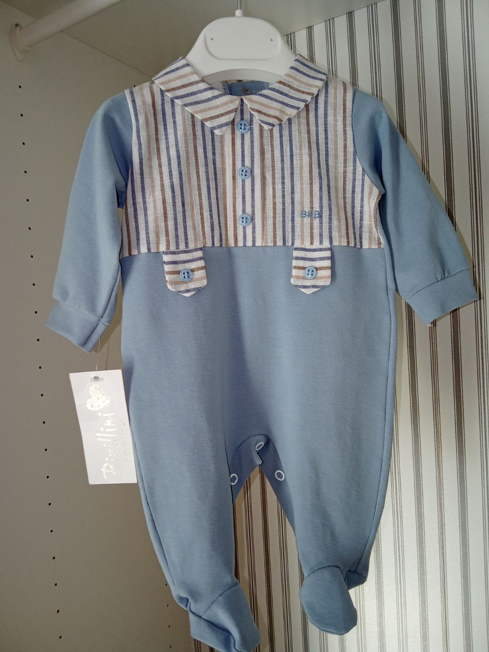 tutina celeste con colleto