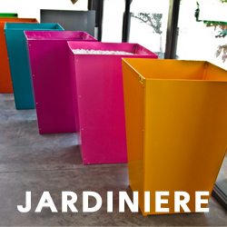 jardinière aluminium