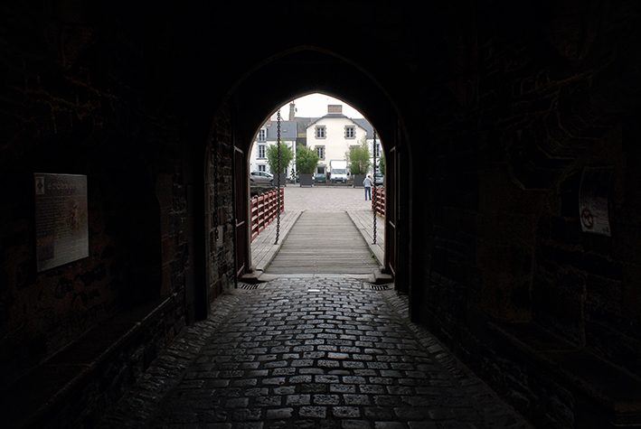 L'entrée du château