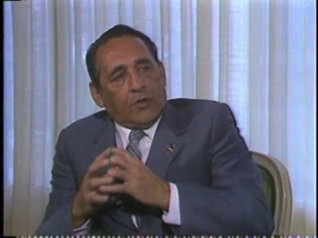 Ex presidente de El Salvador, José Napoleón Duarte