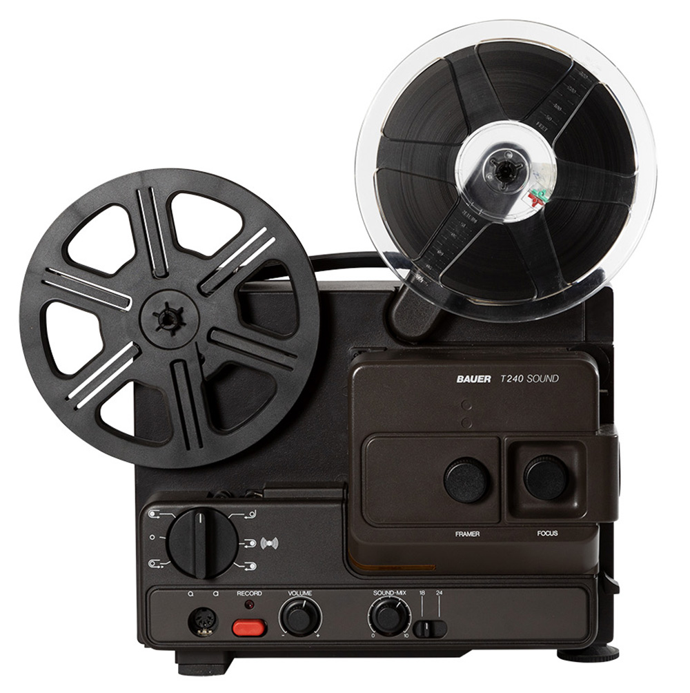 Braun Super8 Tonfilm Projektor mieten Fotoneo Fredy Thürig